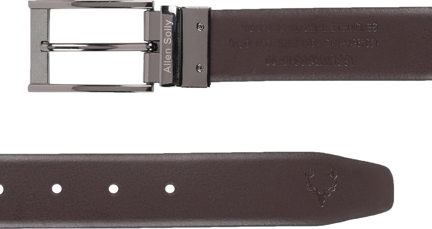 Image of Allen Solly Men Multicolor Genuine Leather Belt
