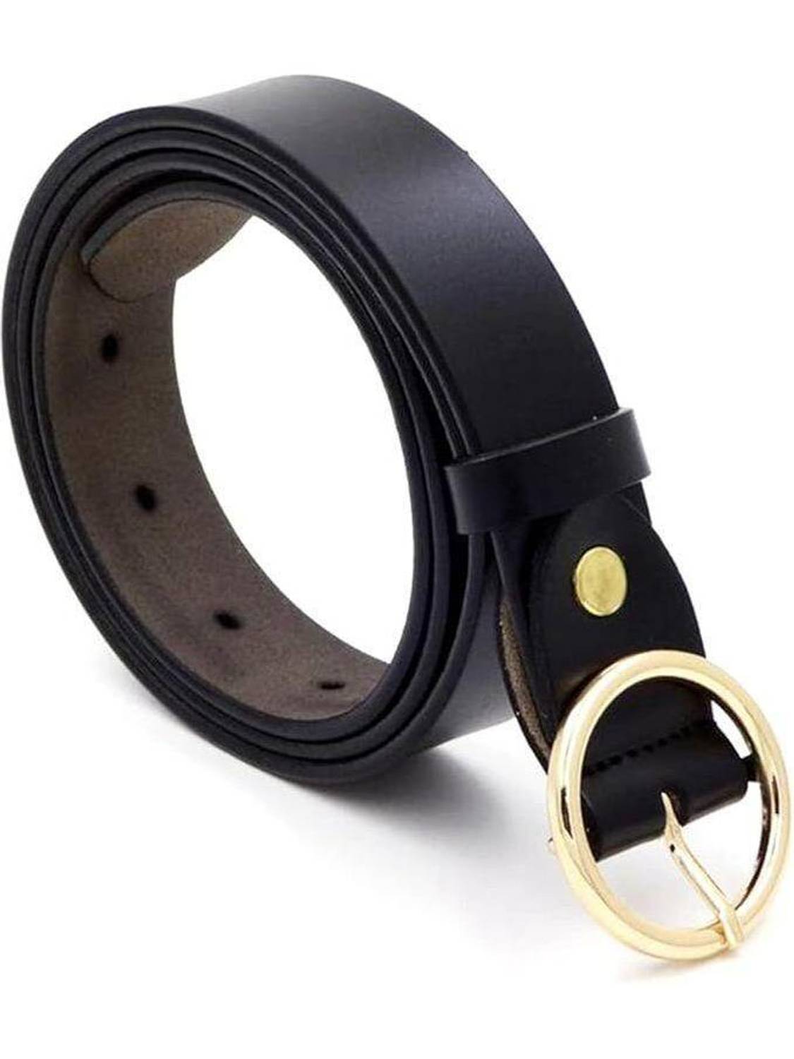 BPRIDE Women Black Artificial Leather Belt