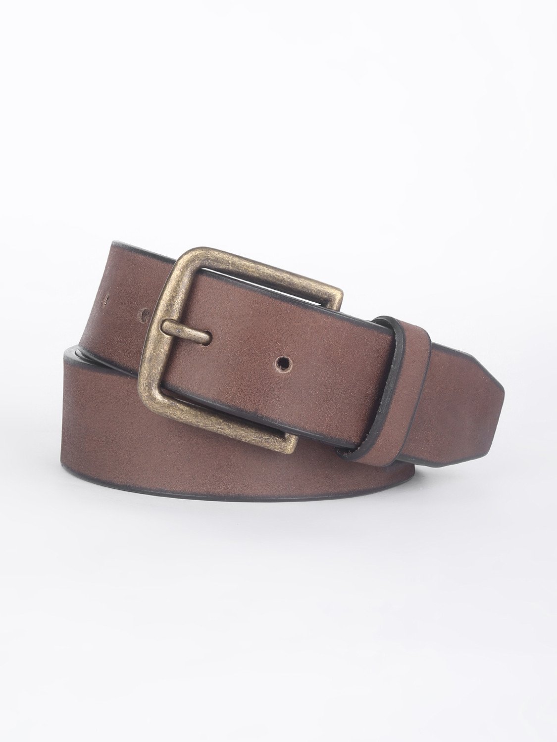 Image of LEVI'S Men Casual Brown Genuine Leather Belt