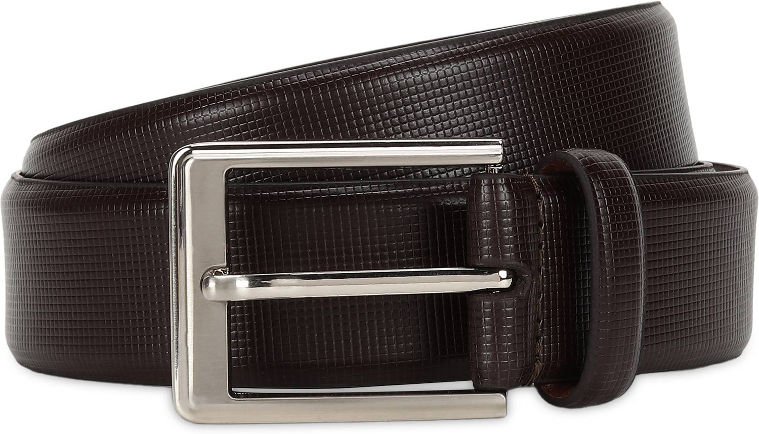 Allen Solly Men Casual Brown Genuine Leather Belt
