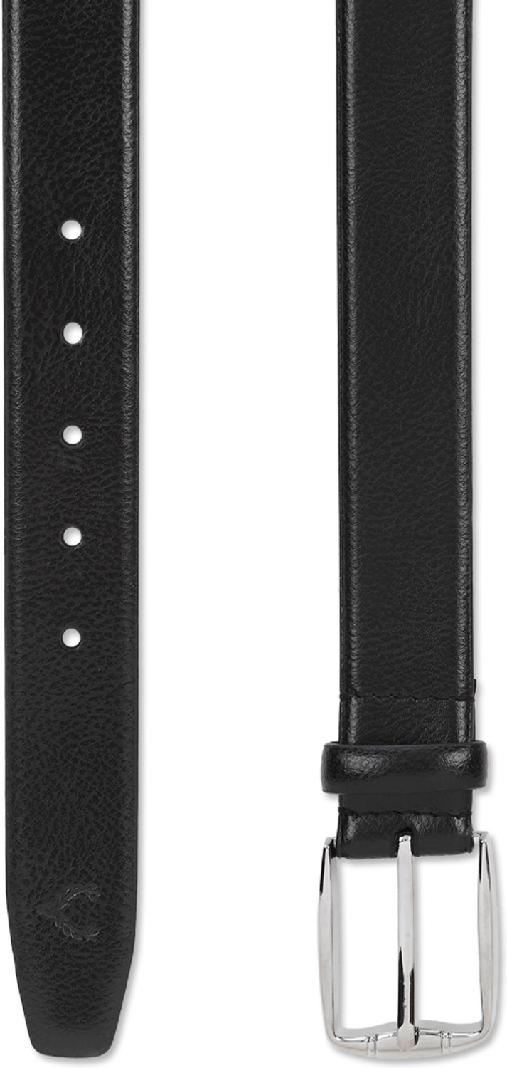 Image of Allen Solly Men Black Genuine Leather Belt