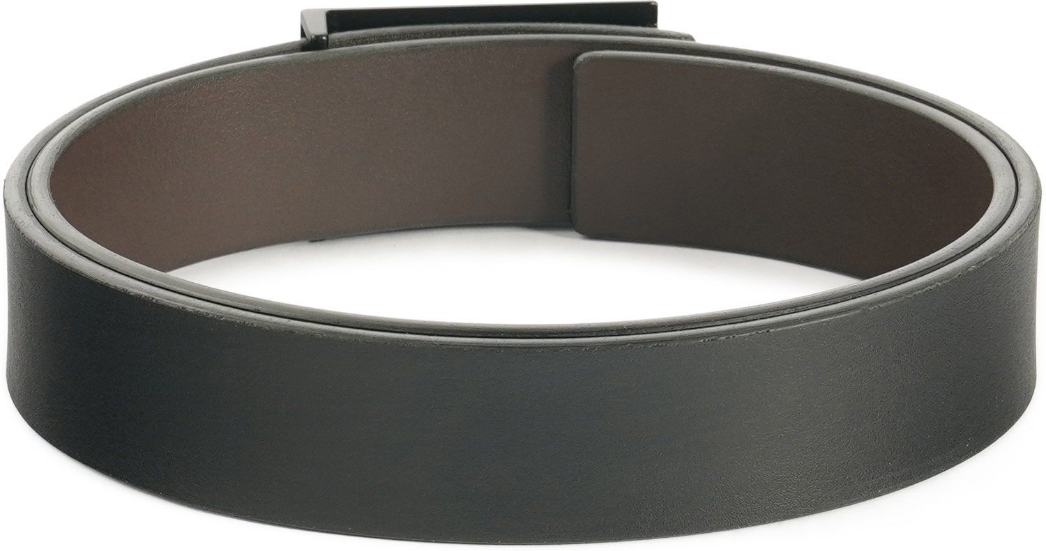Image of U.S. POLO ASSN. Men Casual Black Genuine Leather Reversible Belt