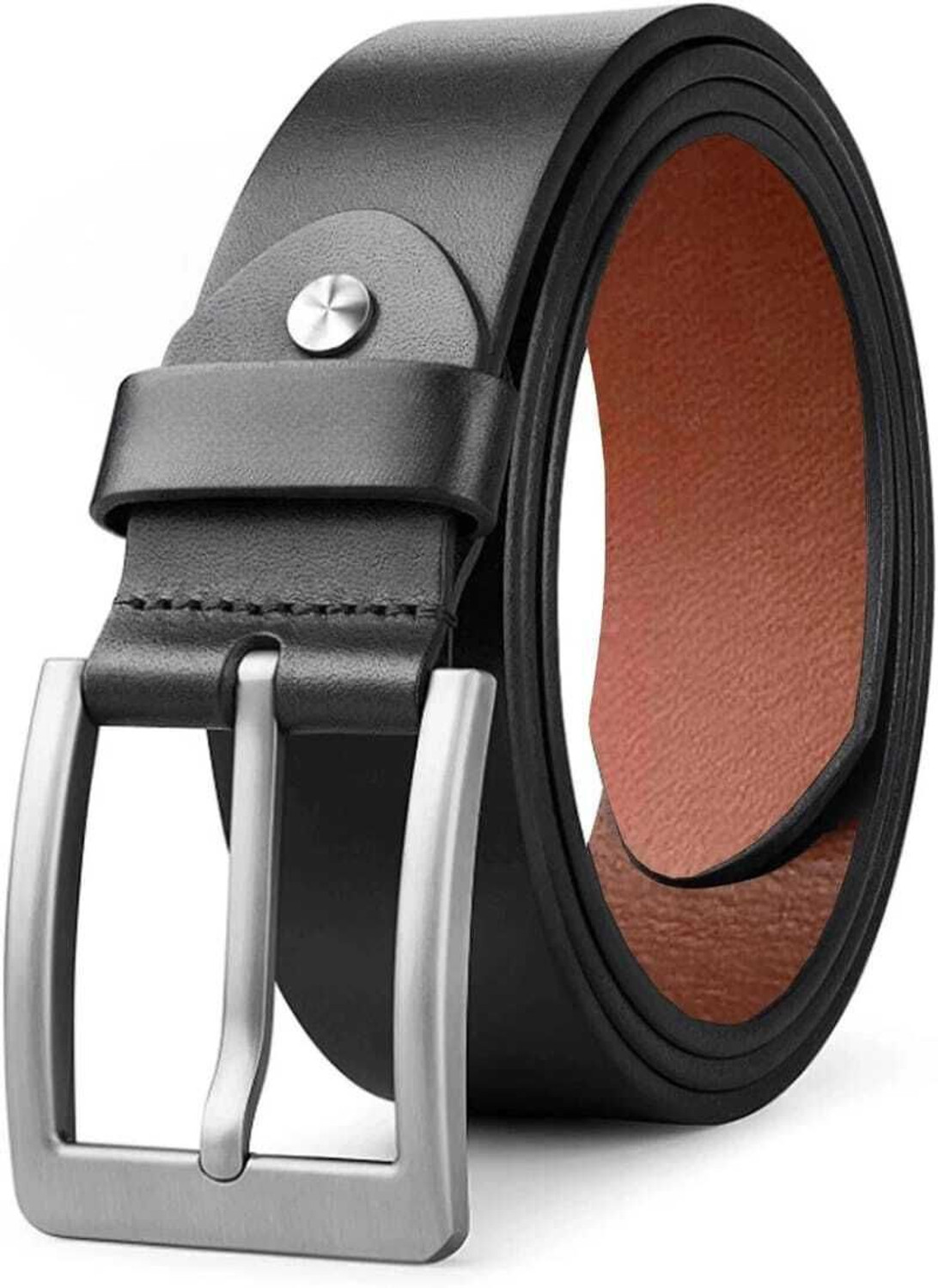 Image of hawk knight Men Casual, Formal, Party Black Artificial Leather Belt