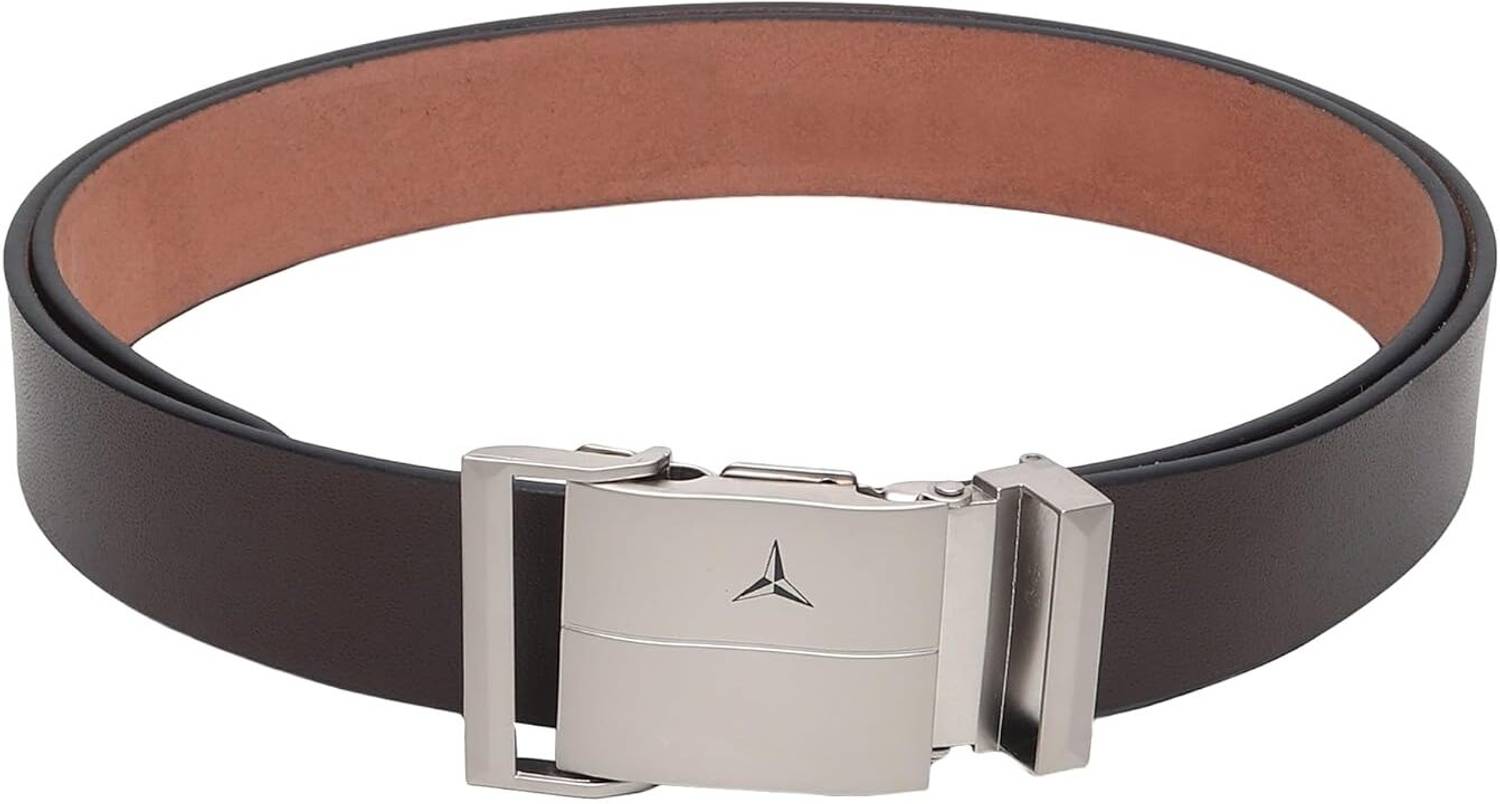 Zhanshi Men Brown Genuine Leather Belt Brown - Price in India