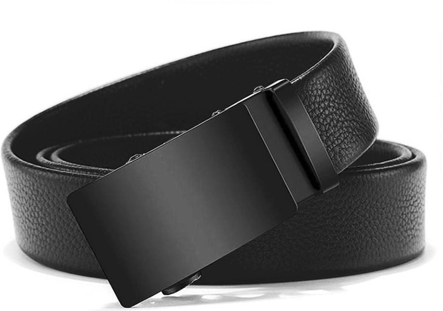 Image of PROVOGUE Men Formal, Casual, Party, Evening Black Artificial Leather, Texas Leatherite Belt