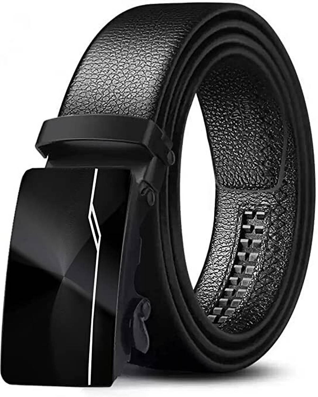 BELTLY Men Casual, Evening, Formal, Party Black Synthetic Belt