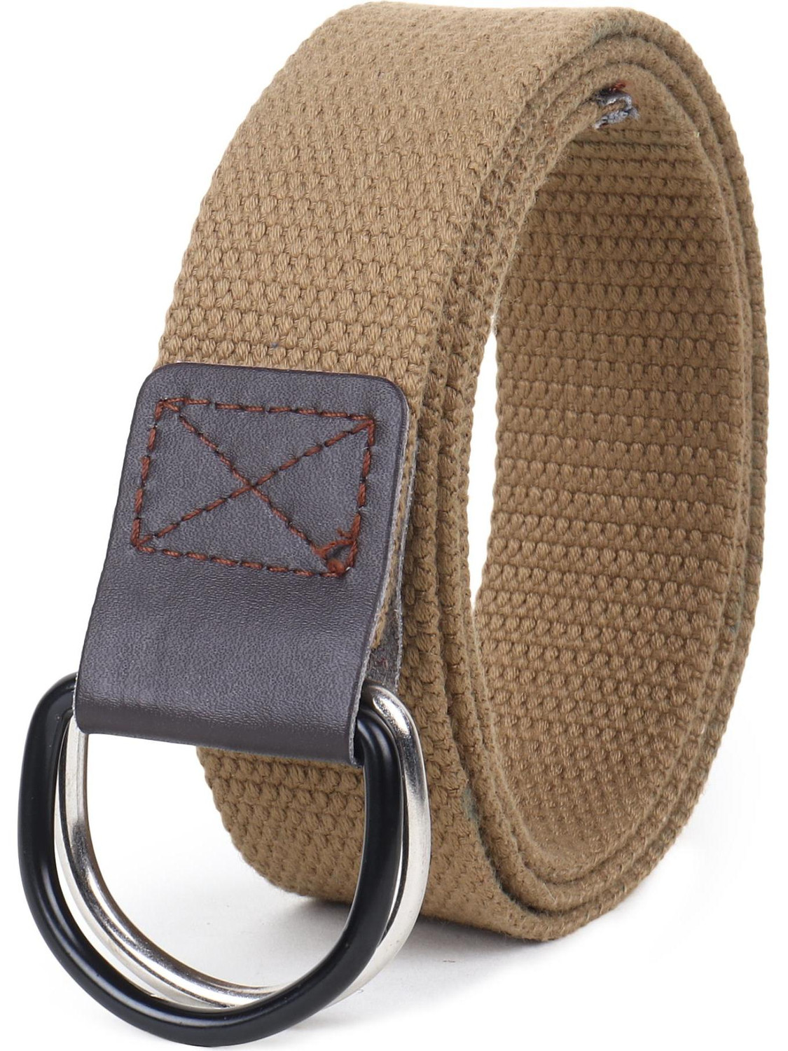 Image of Roadster Men Casual, Formal, Party, Evening Beige Canvas Belt
