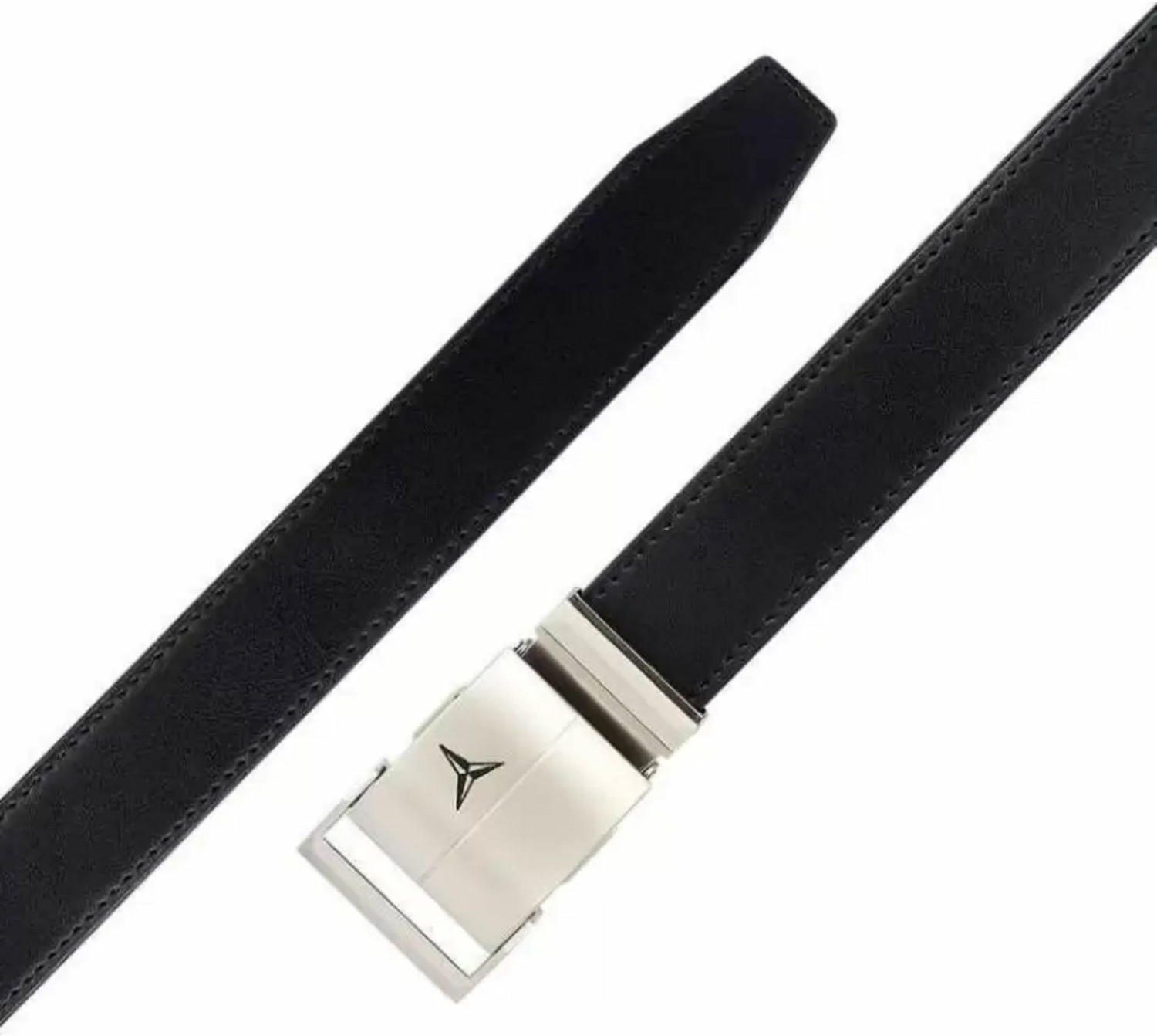 Image of USL Men Black Artificial Leather Belt
