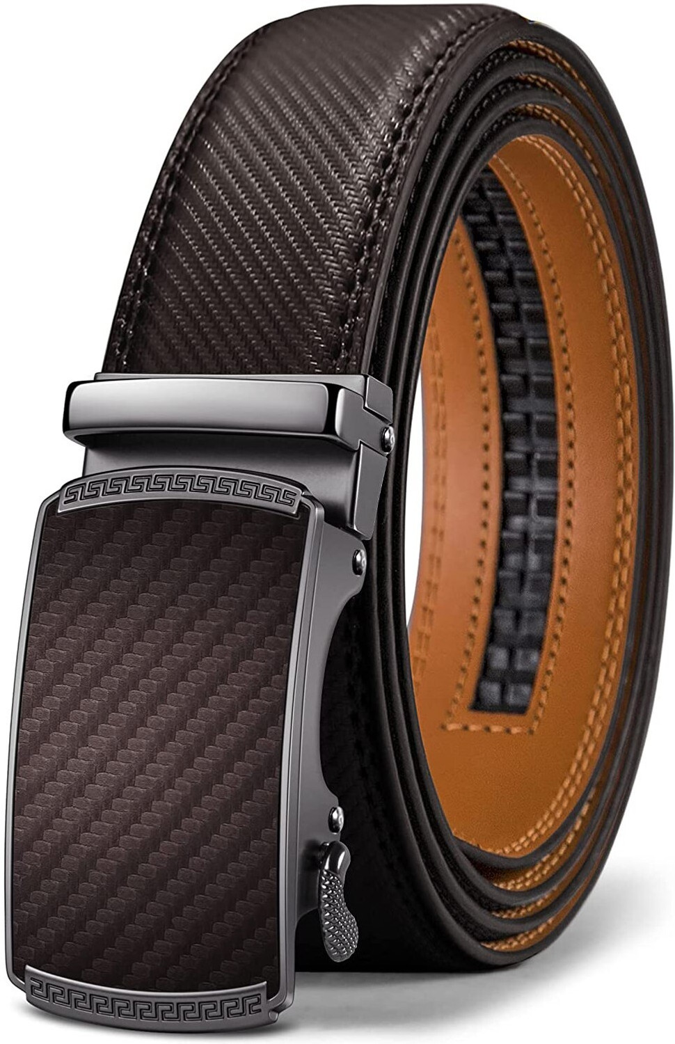 Zoro United Men Formal, Casual, Party, Evening Brown Genuine Leather Belt