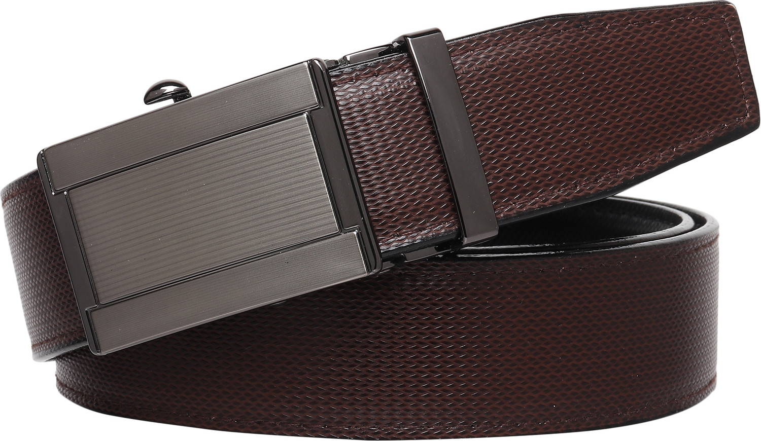 Image of Roadster Men Formal Brown Artificial Leather Reversible Belt