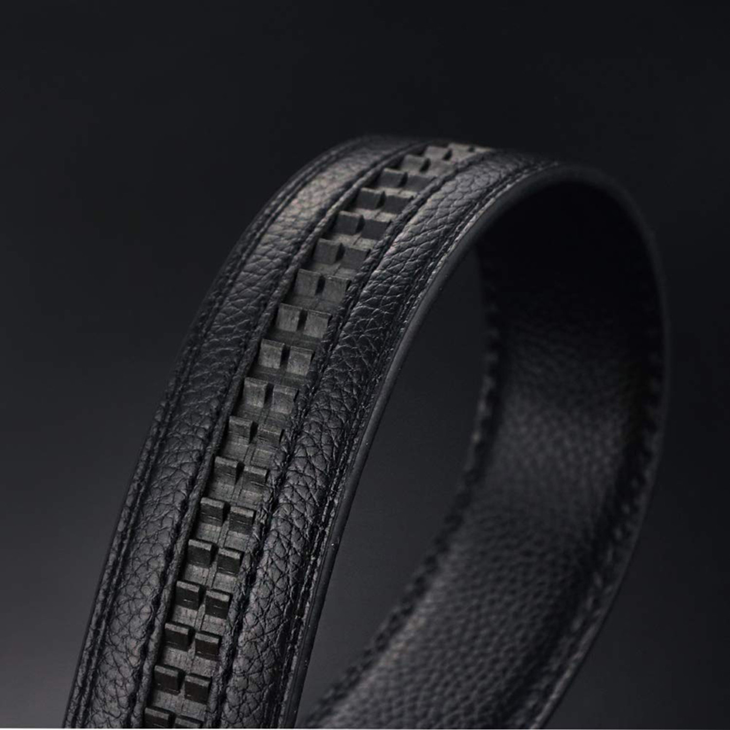 Image of Roadster Men Formal, Casual, Evening, Party Black Artificial Leather Belt