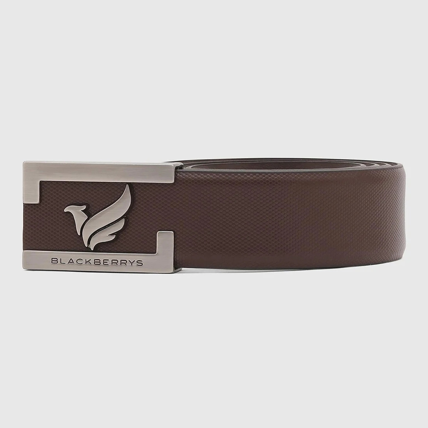 Image of Blackberrys Men Formal Brown Genuine Leather Belt