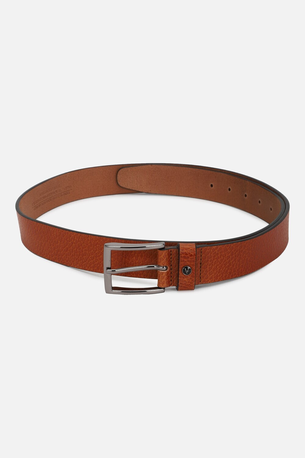 Image of VAN HEUSEN Men Casual Maroon Genuine Leather Belt