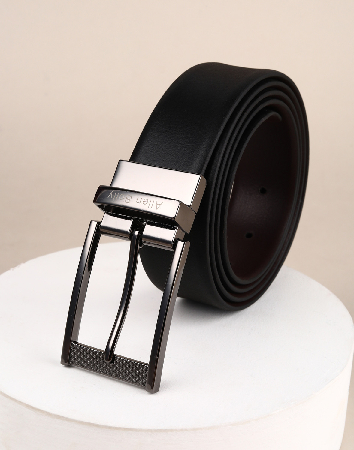Image of Allen Solly Men Multicolor Genuine Leather Belt