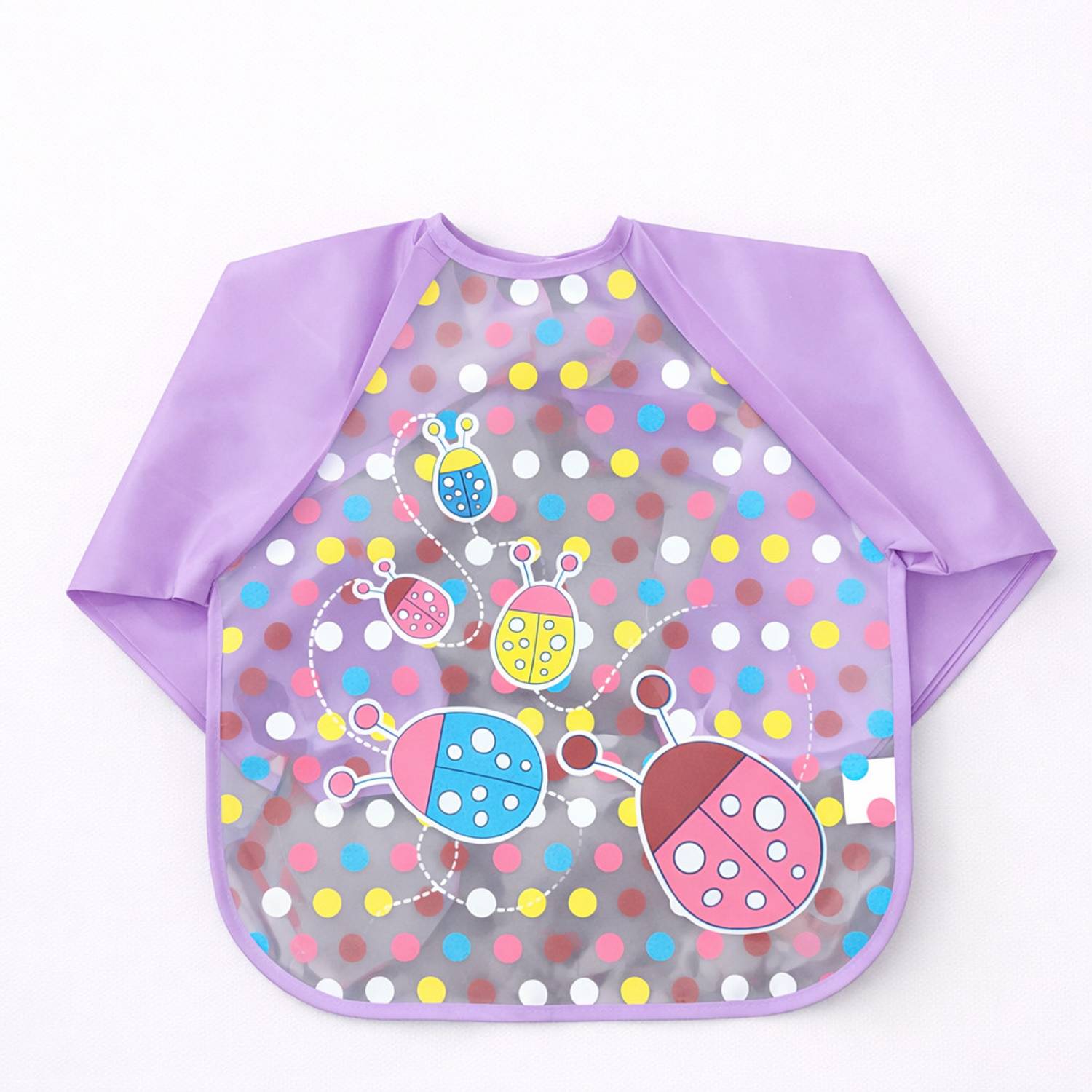 AEREX Full Sleeves Baby Bib Waterproof Feeding Apron for Toddlers