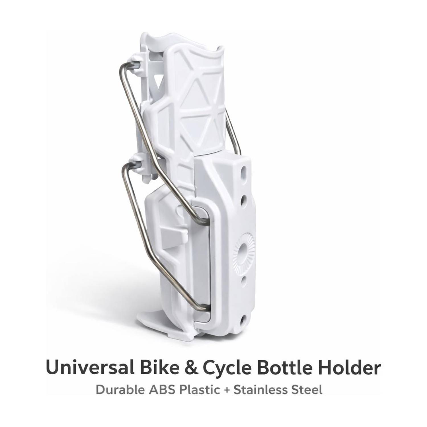 BikeFashionMart Bike And Cycle Premium High Quality Water Cup Holder/White Bicycle Bottle Holder