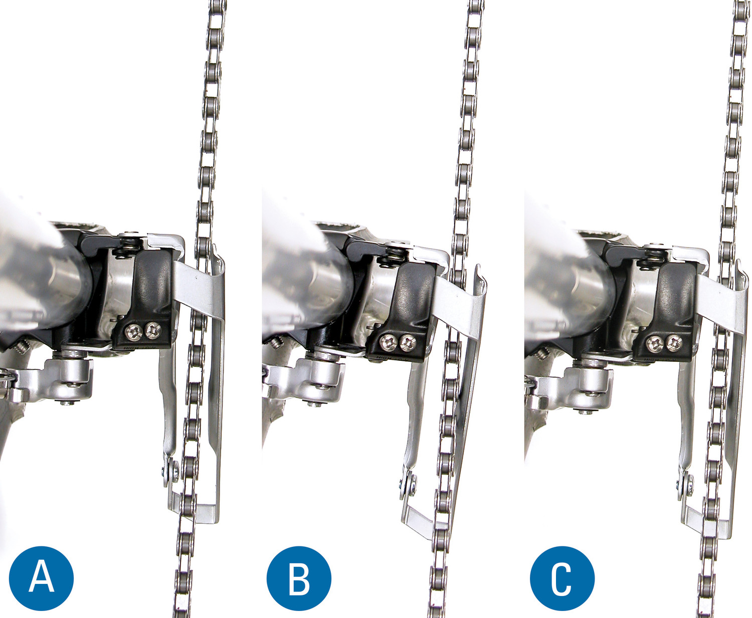 Image of NSV Bicycle Front Derailleur FD Pull Down For Gear Speed Up Front Gear Adjust Clamp Bicycle Brake Disk