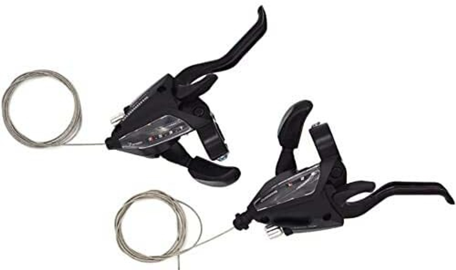 Image of Bonkerz Bicycle Gear Shifter 3x7 Speed Alloy Shifters for 21 Speed Cycles Bicycle Brake Disk