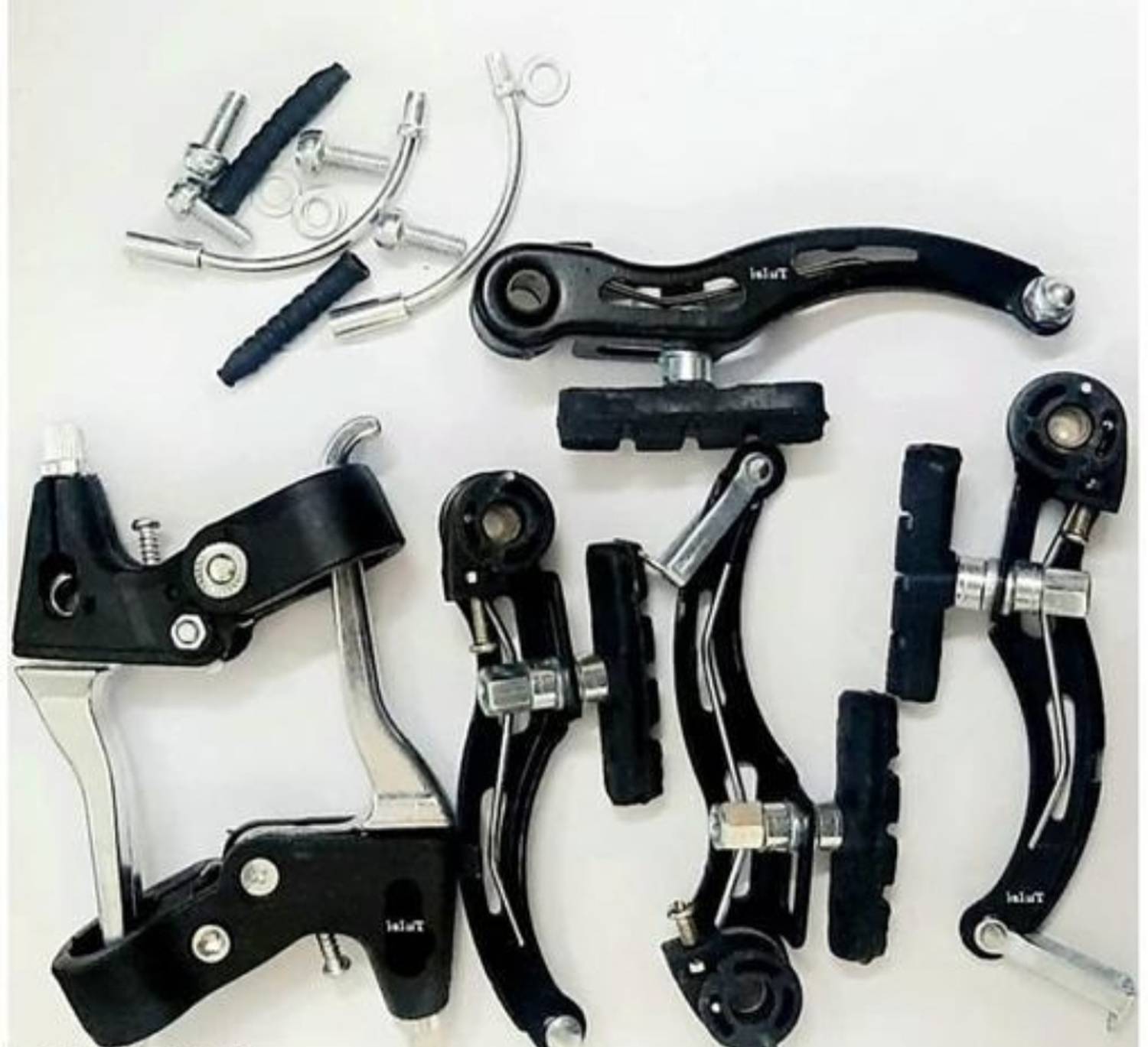 Bazz Cycle power brake set and clutch lever set Bicycle Brake Disk