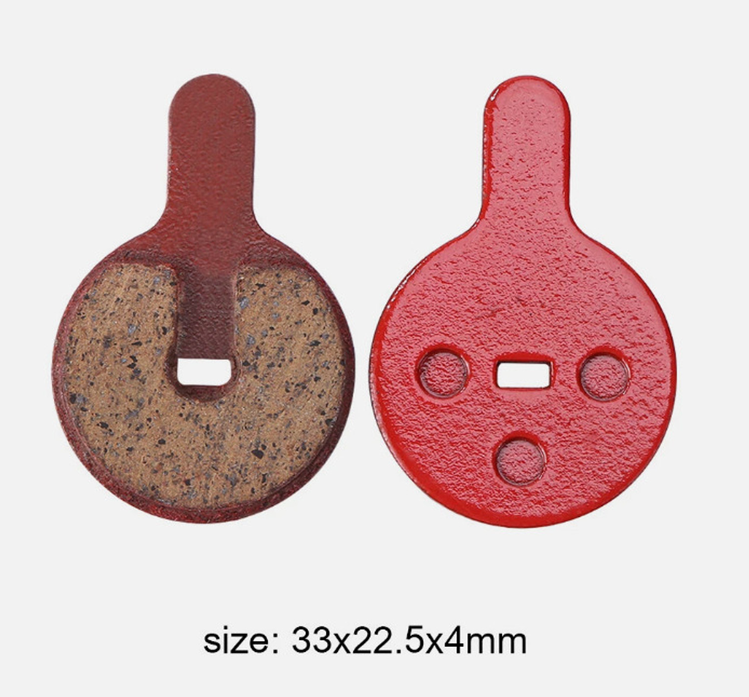 Image of Onbicle Premium quality 4pair Semi Metalic 4mm Disc Breaking Pad For Bicycle Bicycle Brake Disk