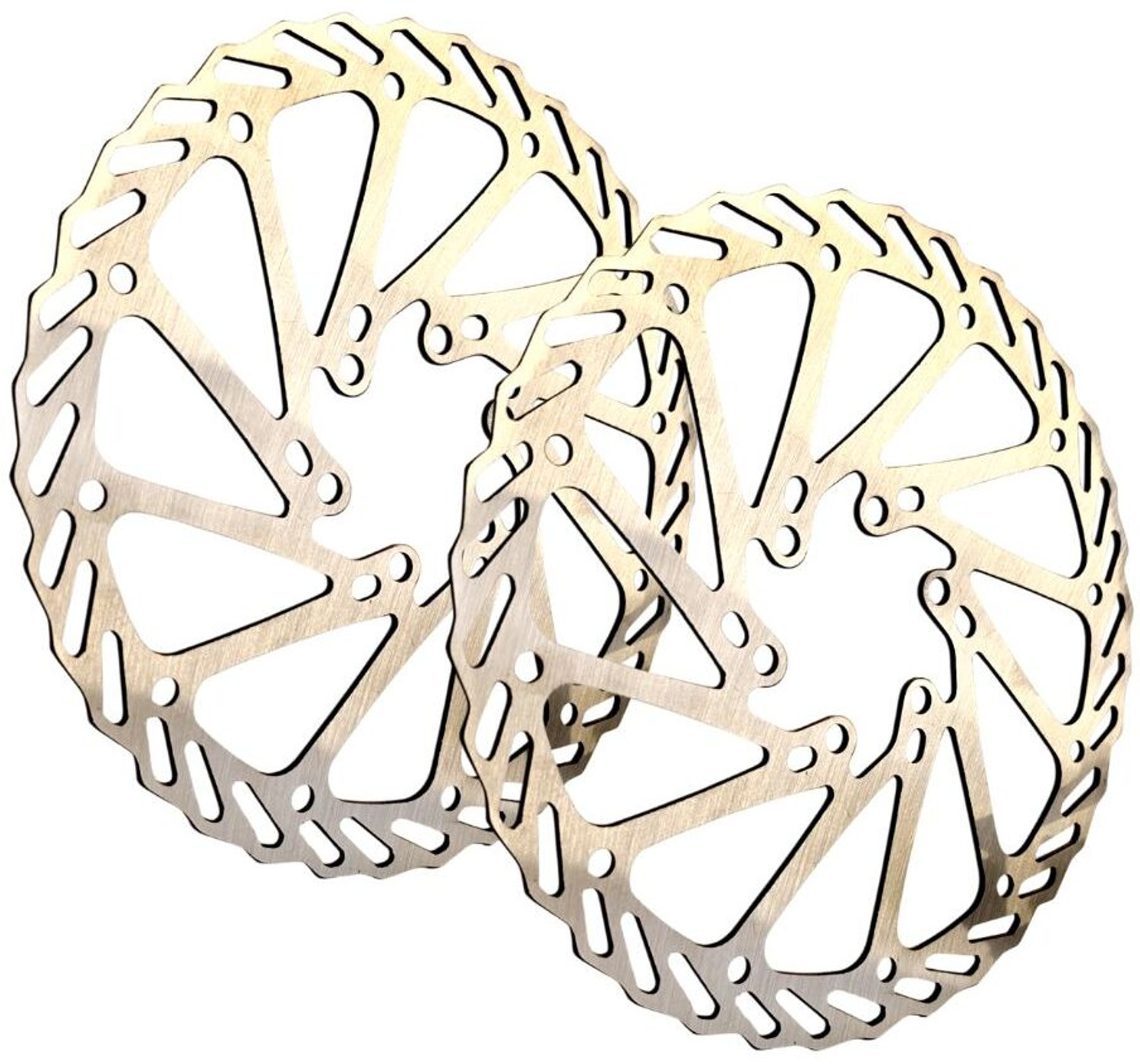 Image of CARBON BIKE Clarks CMD-24 Mechanical Disc Brake Set | Machine With Rotor Bicycle Brake Disk