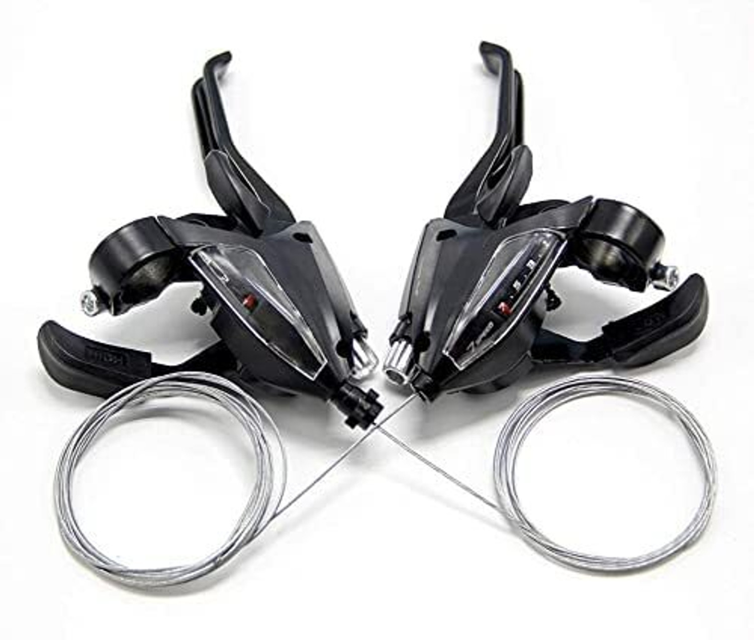 Image of Bonkerz Bicycle Gear Shifter 3x7 Speed Alloy Shifters for 21 Speed Cycles Bicycle Brake Disk