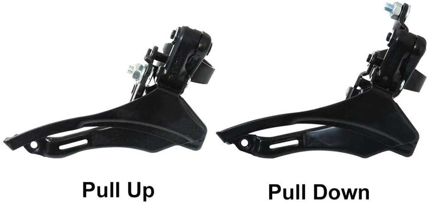 Image of NSV Bicycle Front Derailleur FD Pull UP For Gear Speed Up Front Gear Adjust Clamp Bicycle Brake Disk