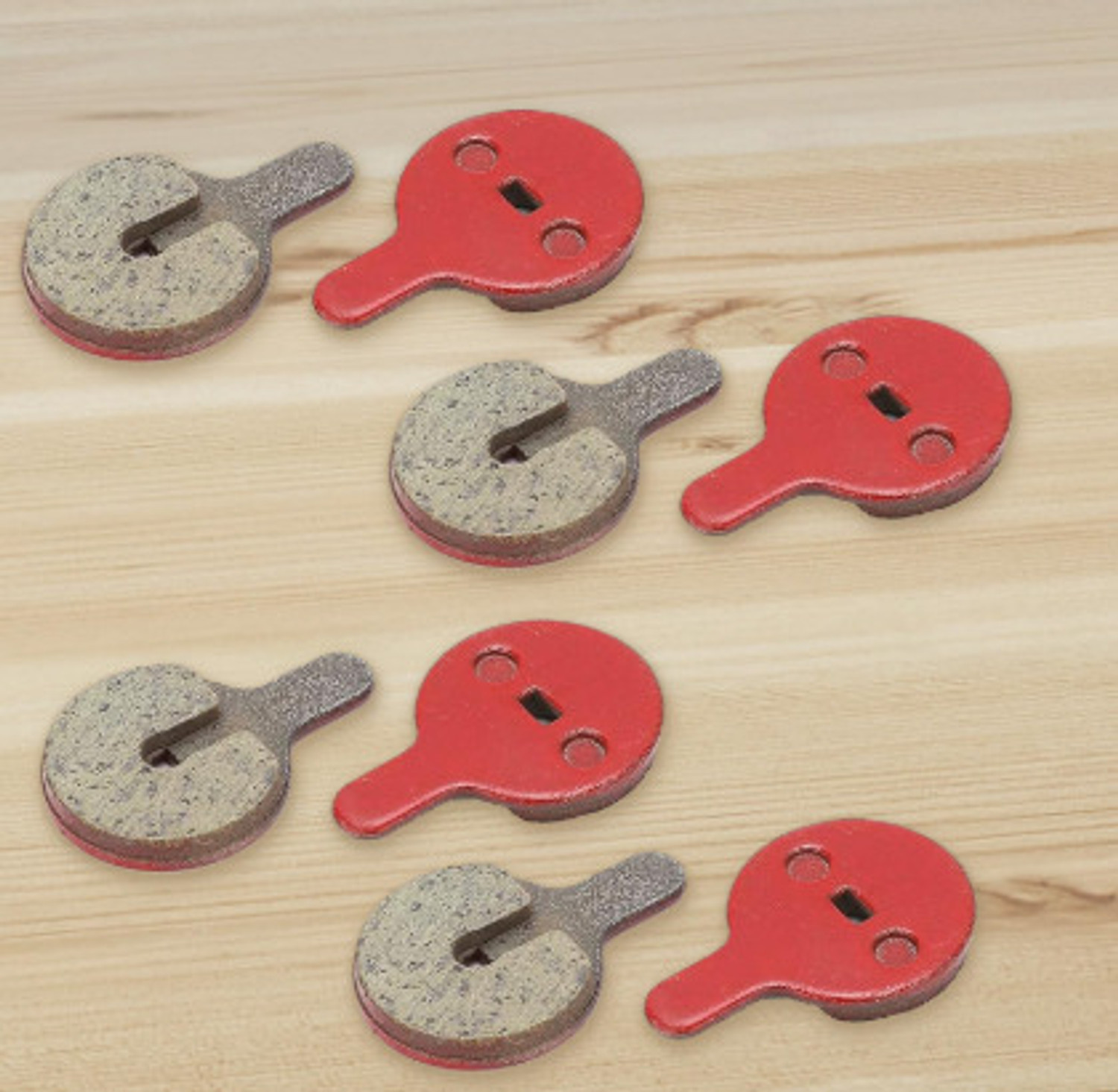 Image of Onbicle Premium quality 4pair Semi Metalic 4mm Disc Breaking Pad For Bicycle Bicycle Brake Disk