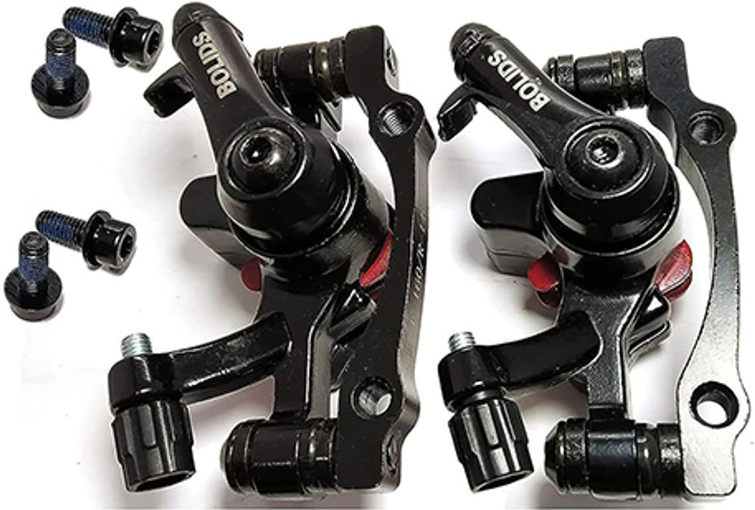 Image of Online Experts Complete Bike Bicycle Mechanical Disc Brake Cycling Front /Rear Calipers Bicycle Brake Disk