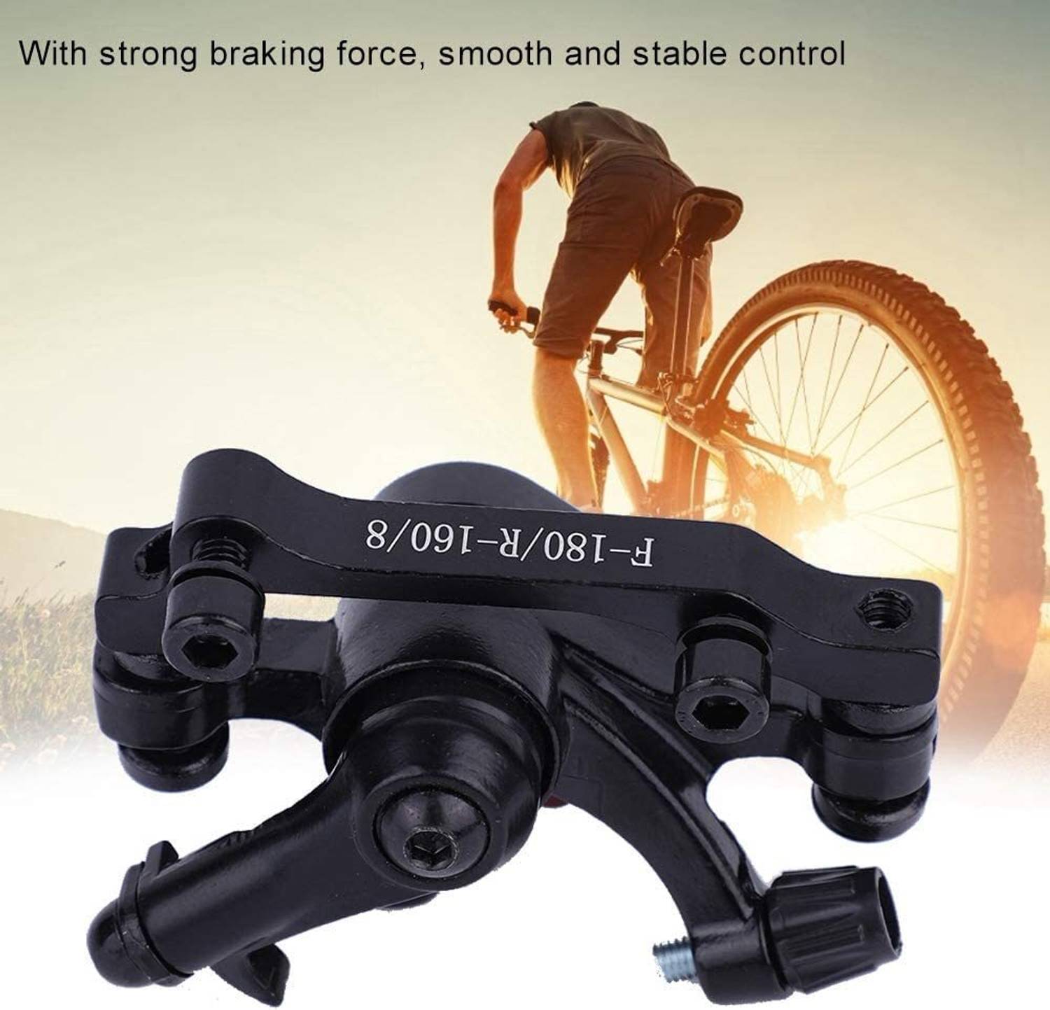 IS/PM 180/203mm Front Rear Post Mount Rotor MTB Bike Disc Brake Caliper