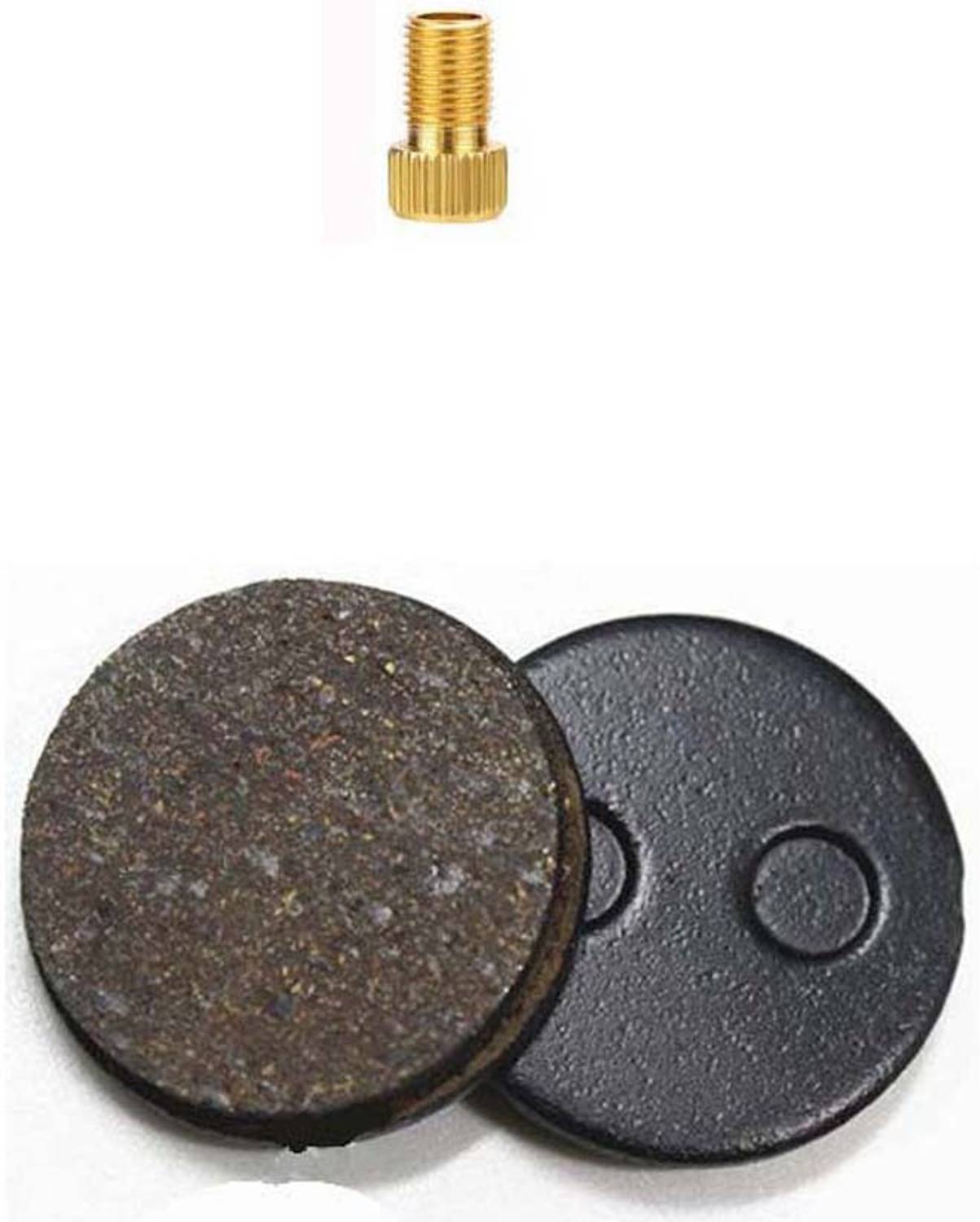 2fortheroad 50064(+A) Bicycle Cycle Brake Pad Disc Road MTB 1Pair + 1pc Adaptor, Bicycle Brake Disk