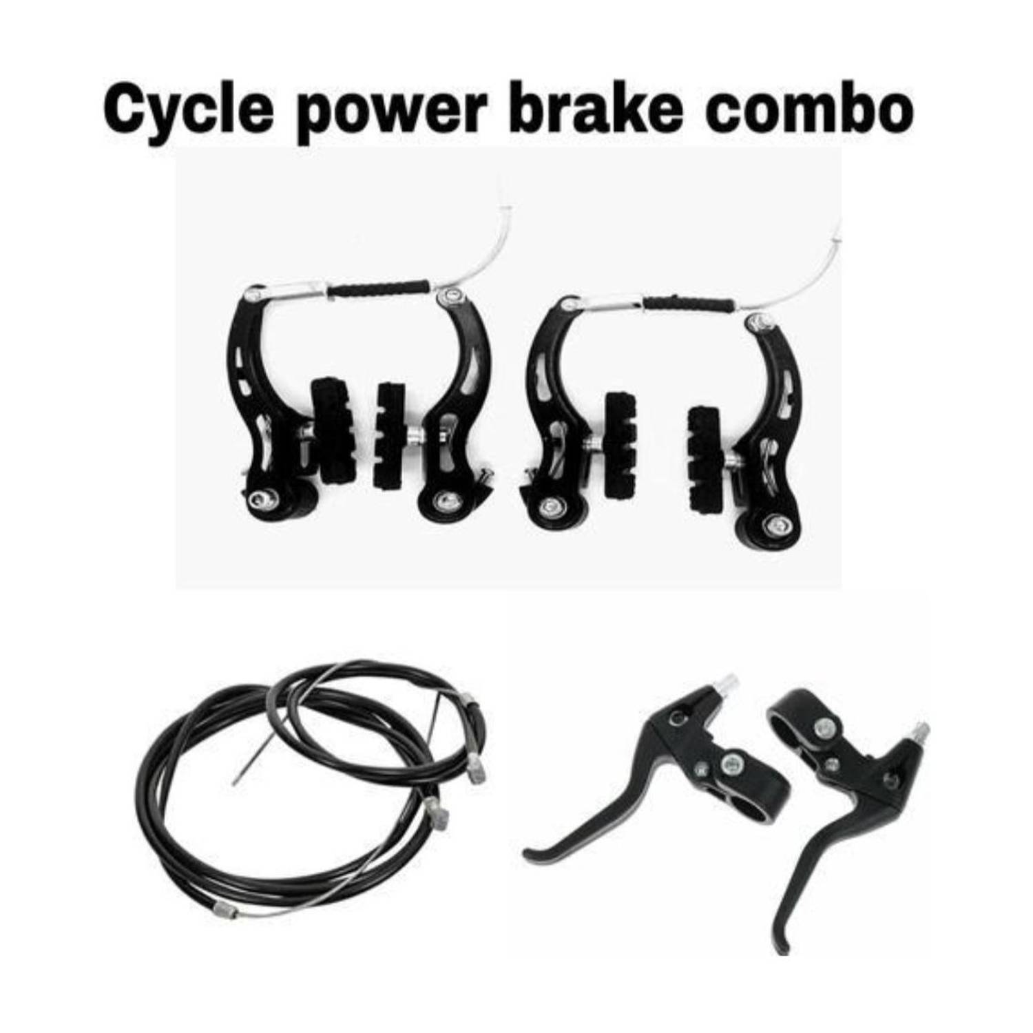Bazz BICYCLE POWER BRAKE+LEVER+WIRE SET BICYCLE BRAKE DISK POWER BRAKE Bicycle Brake Disk