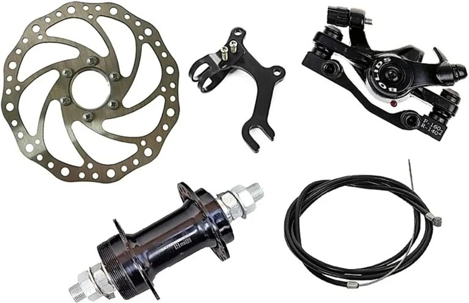 Image of CYCLOWN BEST IN CLASS CYCLE FRONT WHEEL COMPLETE DISC BRAKE SET Bicycle Brake Disk