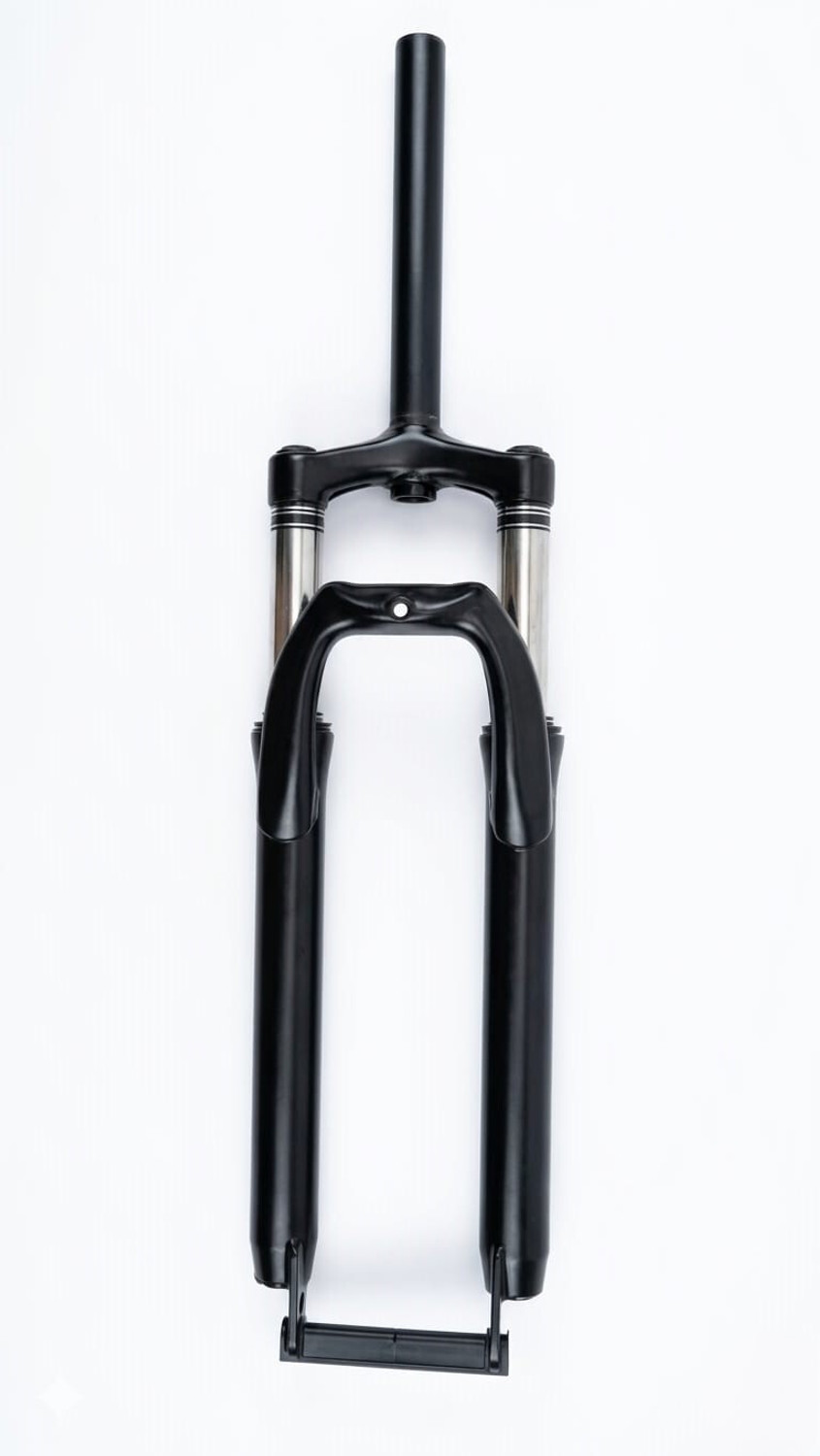 Image of Furix Single Crown Threadless Suspension Fork 26'' for Mountain Bike, 38mm Stanchions Steel Mountain Bike Bicycle Fork