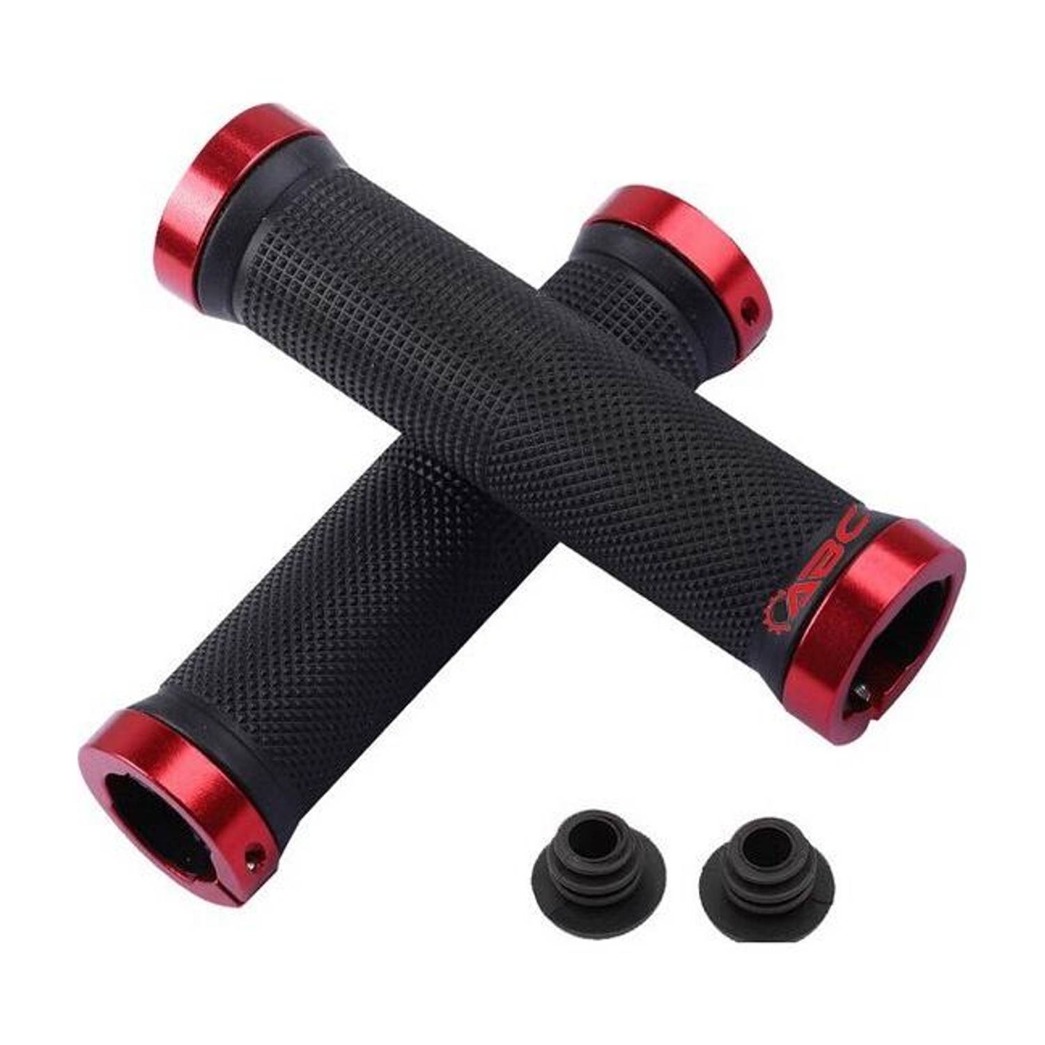 HouseOfCommon Premium Quality Cycling Lock-on Anti-slip Bicycle Handle Grips, Color- Red Bicycle Handle Grip