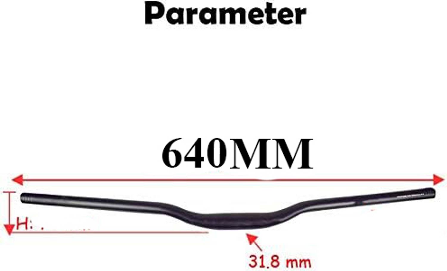 NSV Aluminum Bicycle Handlebar - Image 4