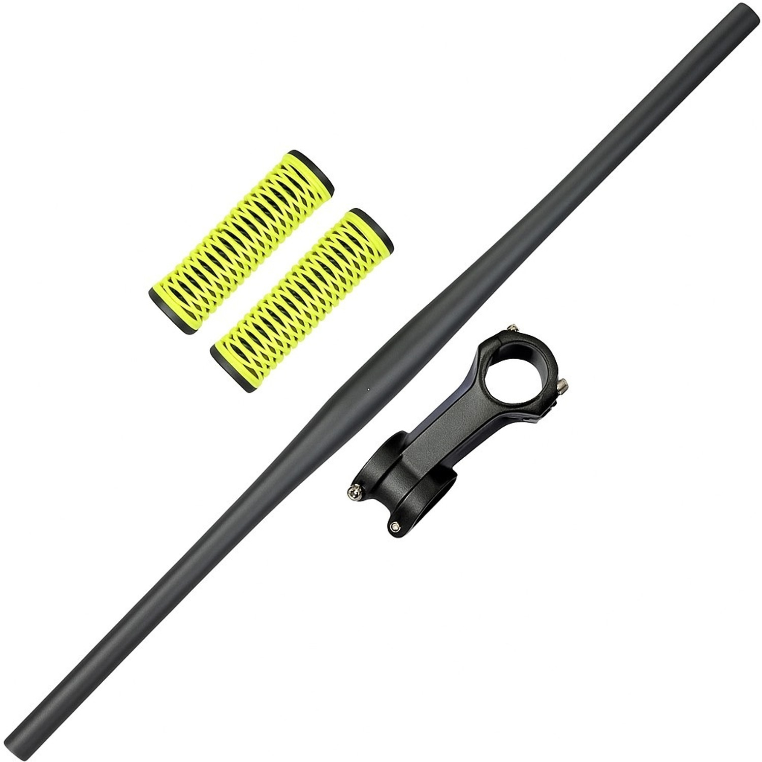Image of NSV Cycle Straight handlebar 680mm With bicycle stem and cycle Bicycle Handle Grip