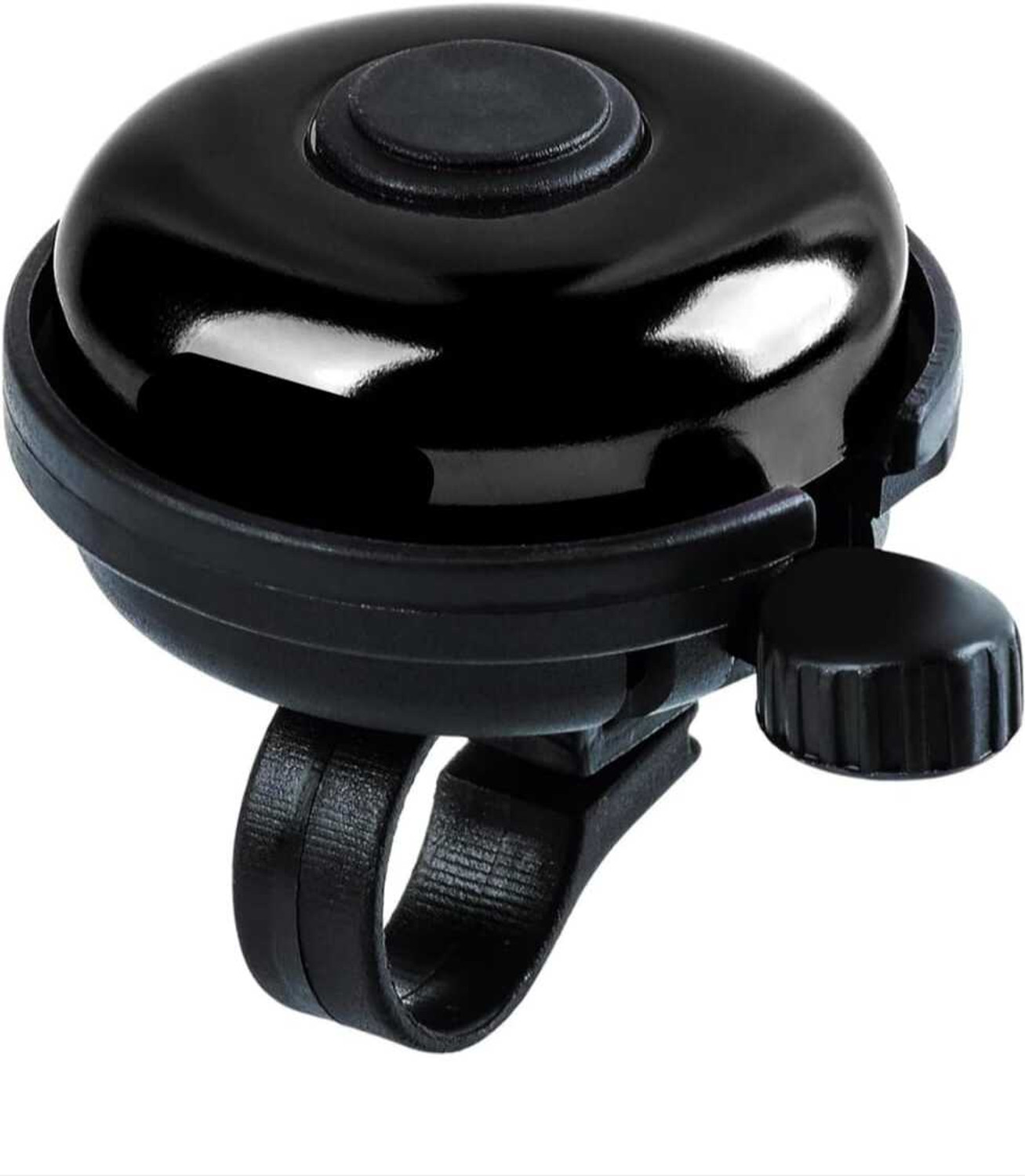Image of Rahidhay Bicycle /Cycle Lock with Thumb Plastic Bell (BLACK) Cycle Lock