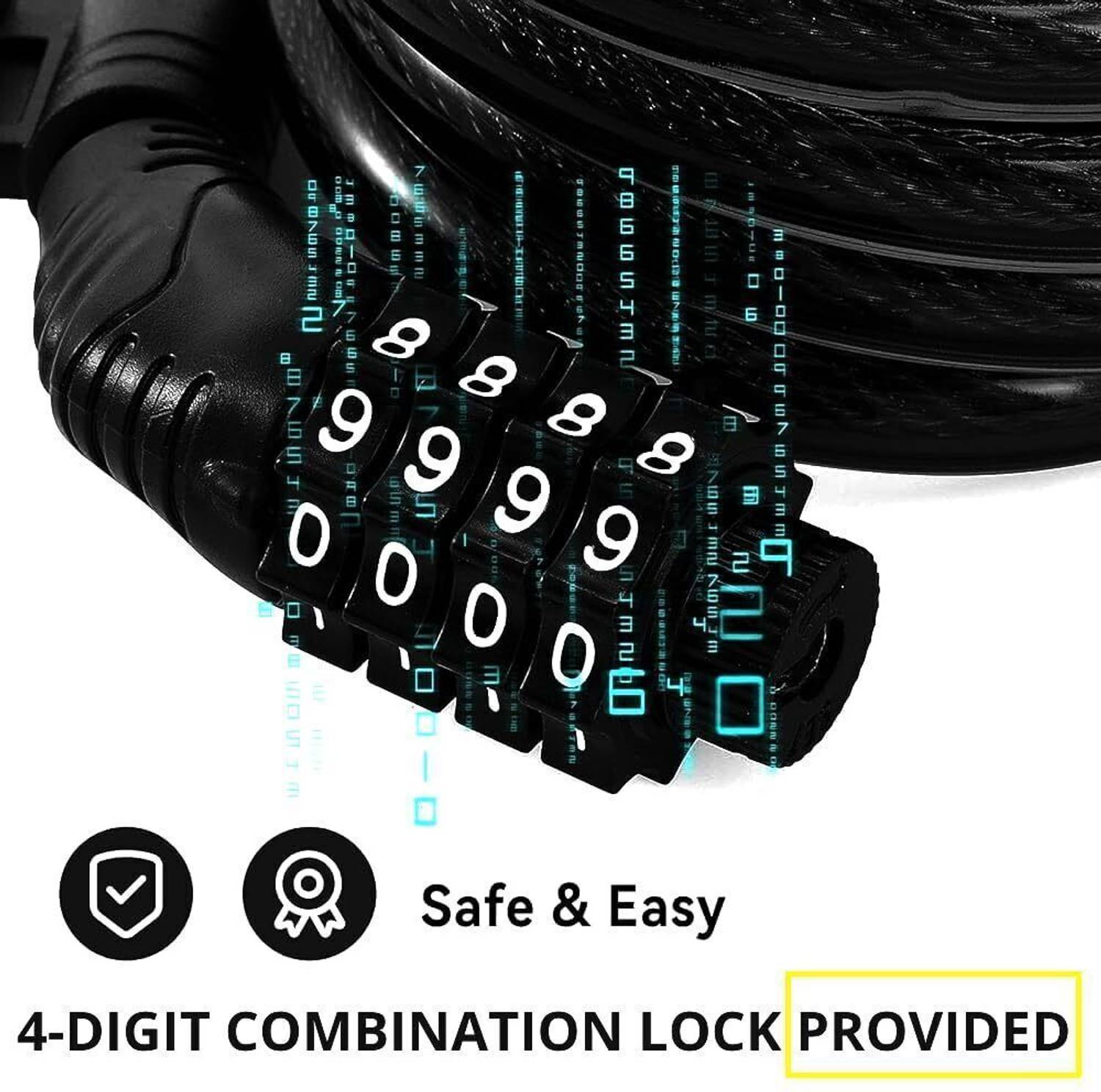 PRO365 4 Digit Combination Cycle Lock - Image 2