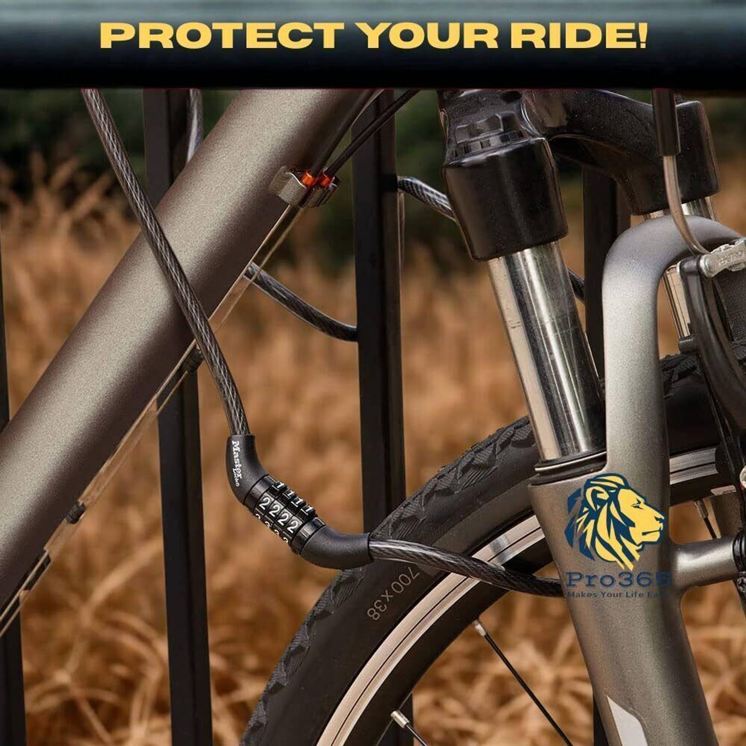 PRO365 4 Digit Combination Cycle Lock - Image 4