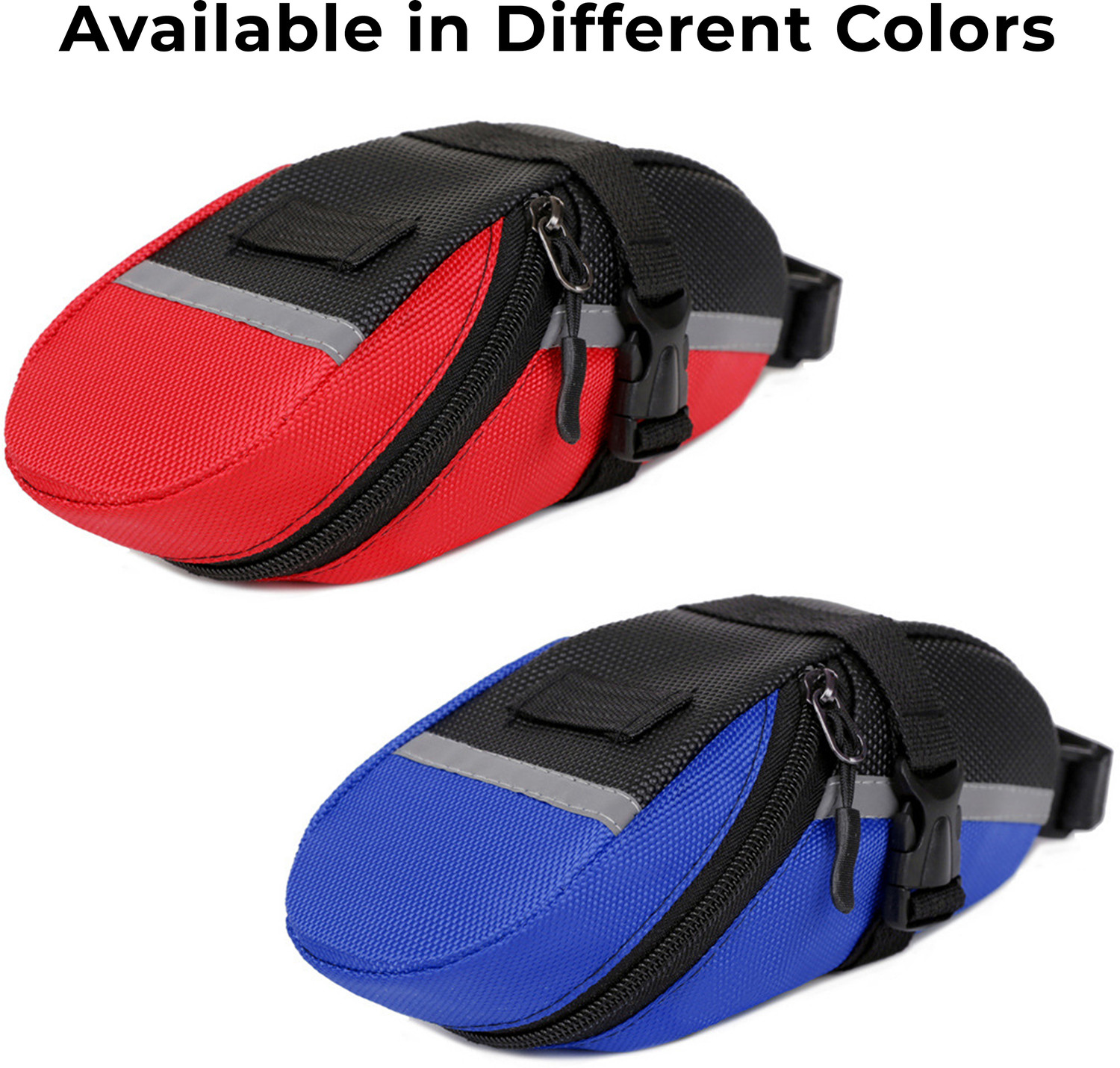 Image of KRAPTICK Waterproof Cycling Pouch & Bicycle Storage Bag Fits as Cycle Frame Bag (Red) Bicycle Phone Holder