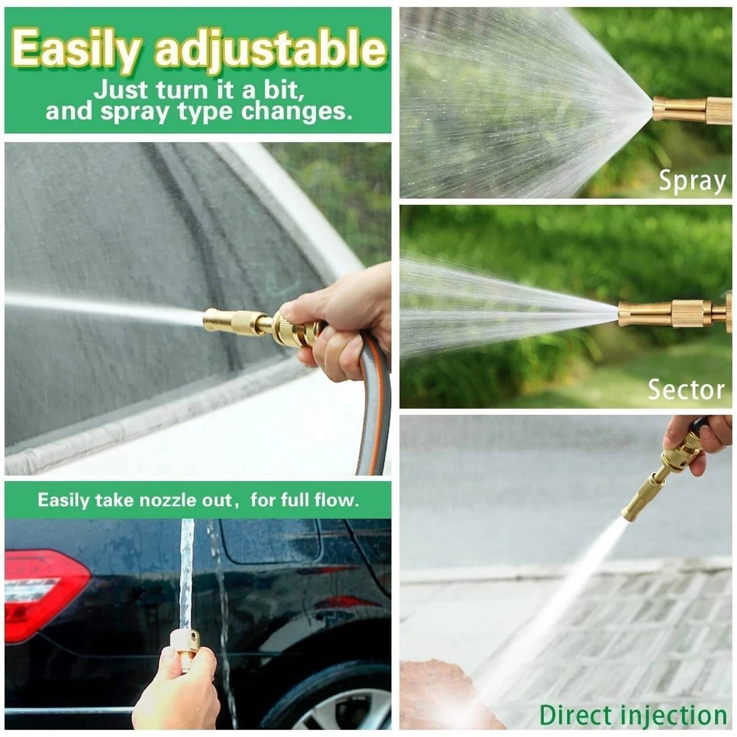 Padmavathi Brass Water Spray Nozzle 1/2 - Image 5