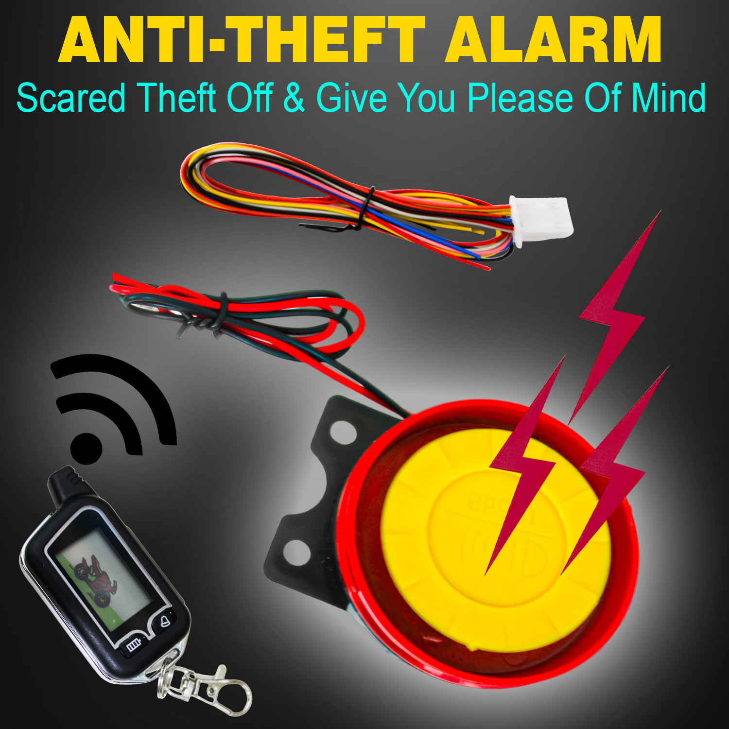 Image of Miwings Two-way Bike Alarm Kit