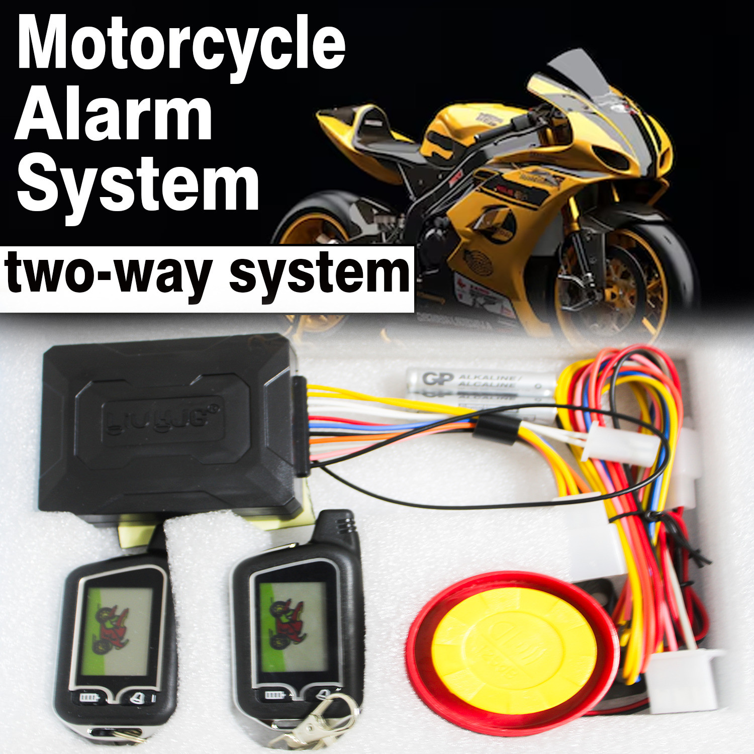 Image of Miwings Two-way Bike Alarm Kit