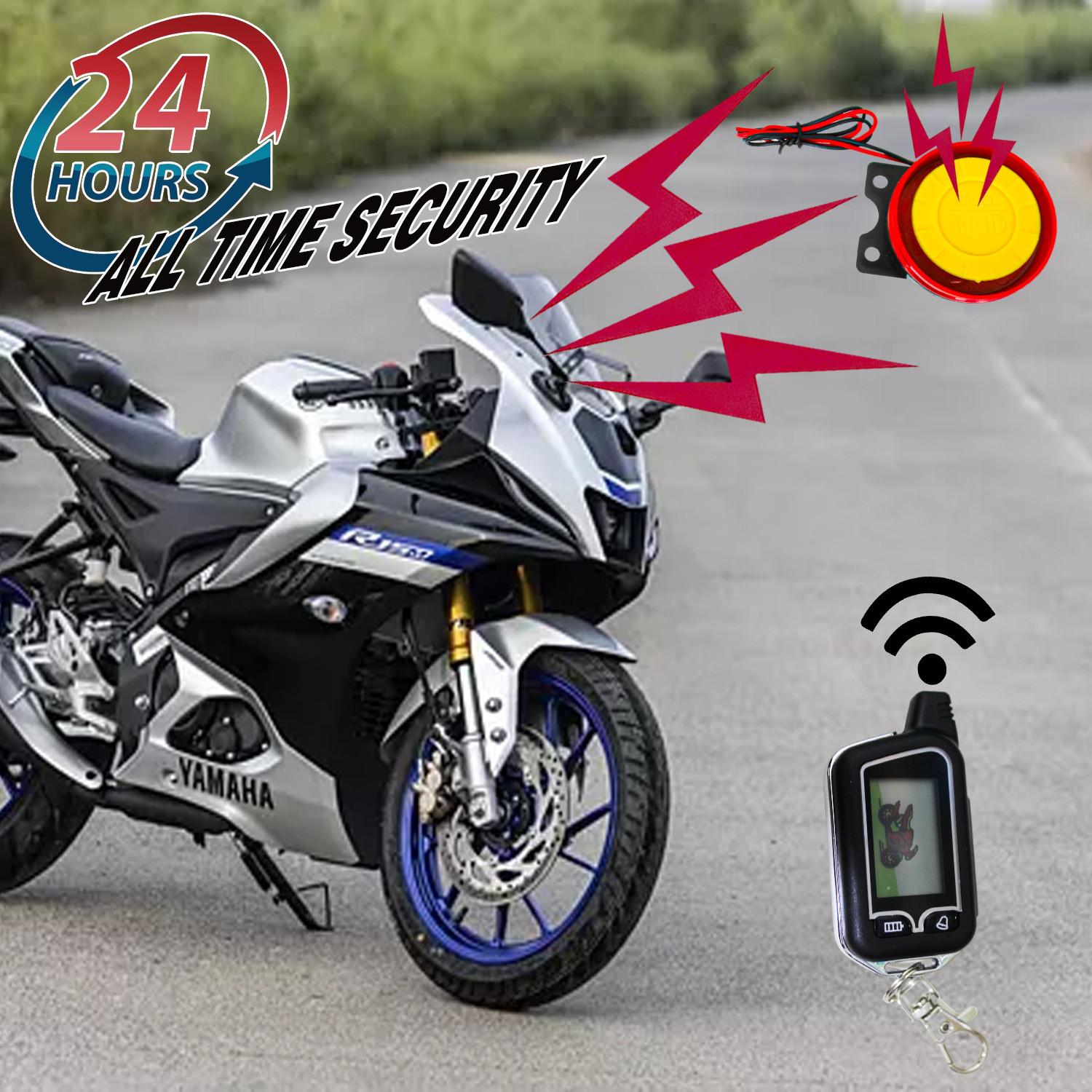 Image of Miwings Two-way Bike Alarm Kit