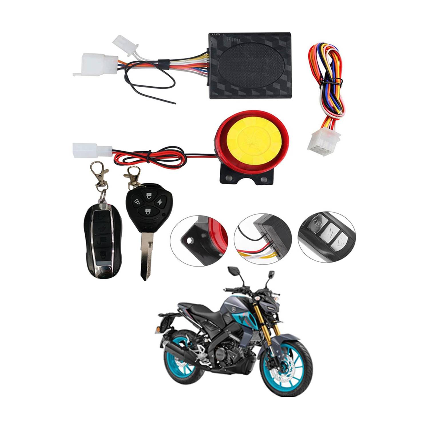 ABJD One-way Bike Alarm Kit