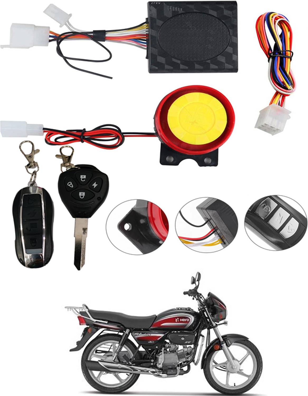ABJD One-way Bike Alarm Kit