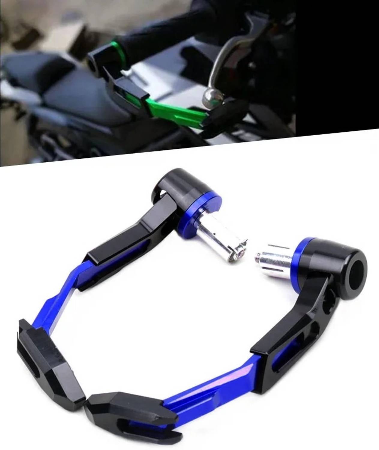 AIRSKY CNC 7/8"(22mm) Brake Clutch Lever Guards Protector Protective Hand Guard Bike Crash Guard