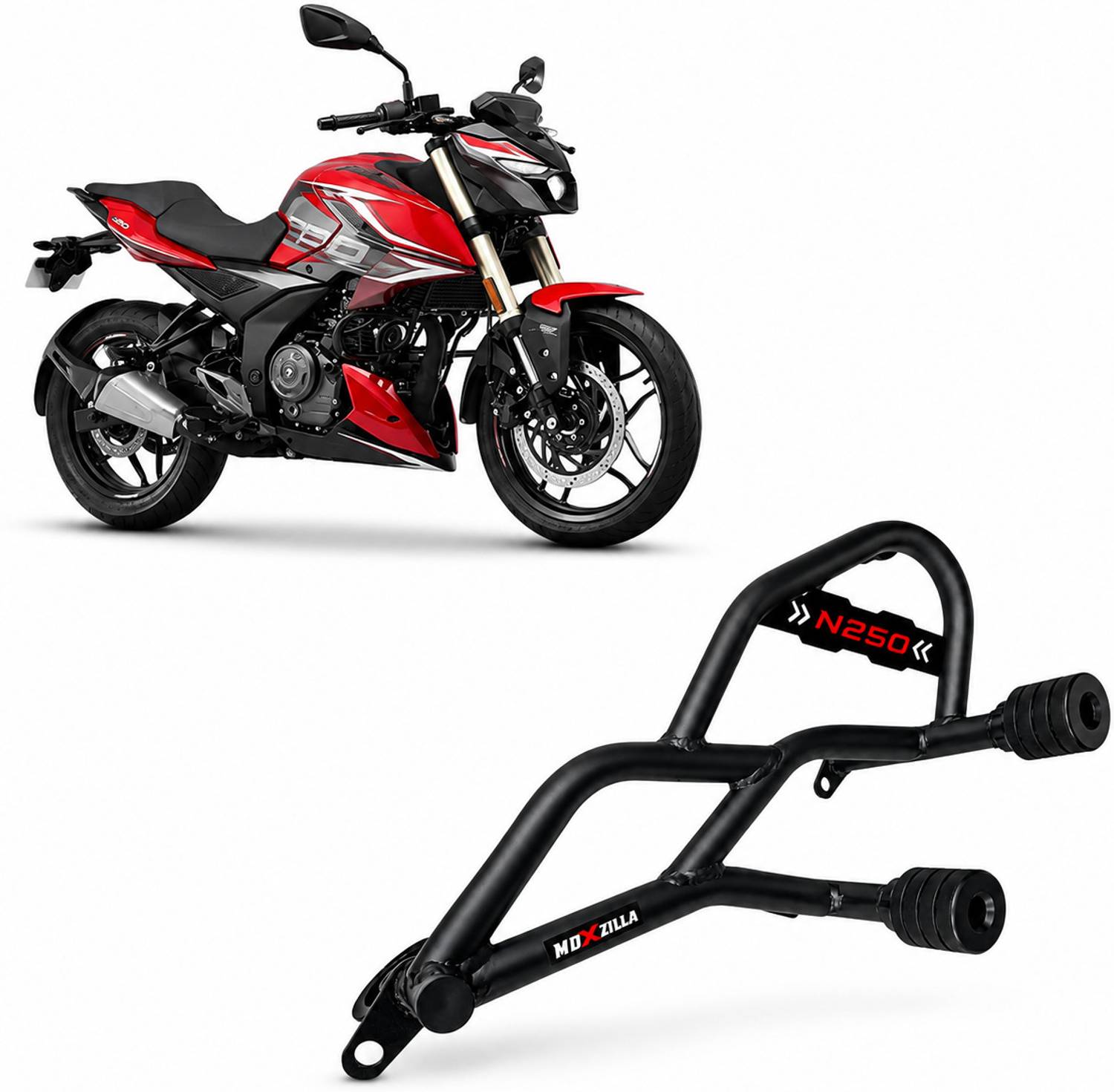 LASERKART N250 Sporty Crash Guard - Image 1