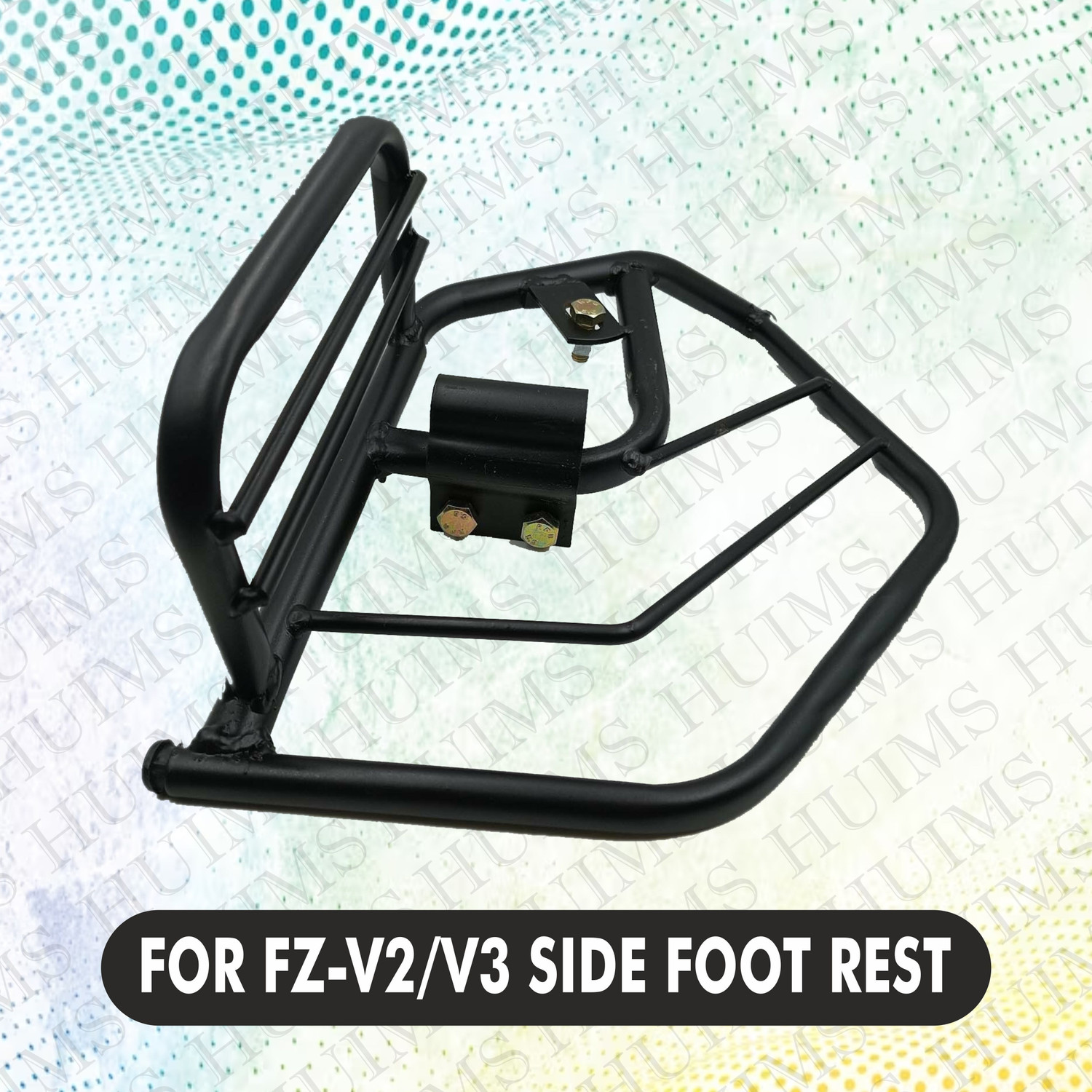 Image of INGPRIDE BASKE GENIUNE QUALITY HEAVY METAL FOOTREST GUARD FOR YAMAHA FZ V2 /V3 Bike Crash Guard